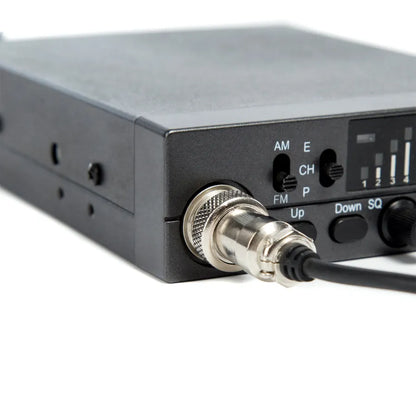 OMIZN LT-298 CB Radio AM/FM Full 40 Channel, Instant Emergency Channel 9/19 ASQ Function RF-Gain External Speaker Jack Easy to Read Display