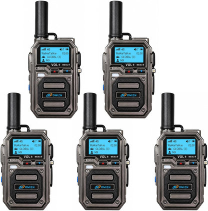OMIZN Global walkie talkie, M9 model, supports long-distance,intercom across the country, more than 5000 kilometers, no monthly fee